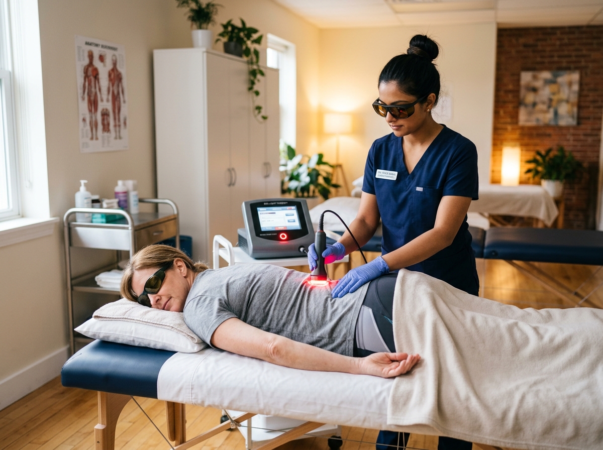 Terapia láser especializada y aparatología médica
