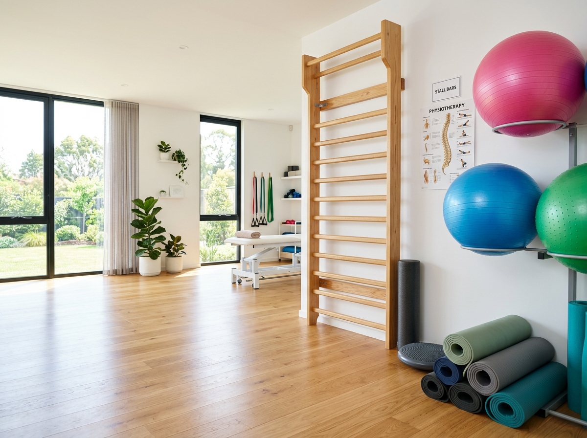 Gimnasio de rehabilitación respiratoria para adultos